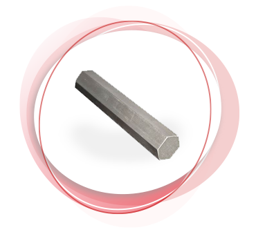 Tungsten Hex Rod
