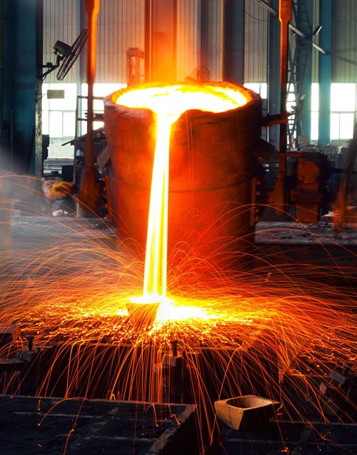 Molten Metal Slag Pouring